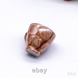 Vintage Chodziez Coffee Set Made Of Porcelain With Rose Decor Made In Poland