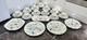 Vintage Coalport Pageant Bone China Made In England Tea Set 40 Pieces