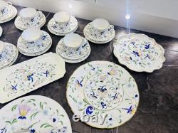 Vintage Coalport Pageant Bone China Made in England Tea Set 40 Pieces