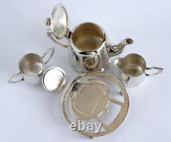 Vintage Coffee Set EPNS Electro Plated Nickel Silver Alloy Early 1960s England