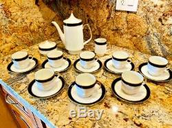 Vintage Coffee Set by Echt Cobalt Bavaria