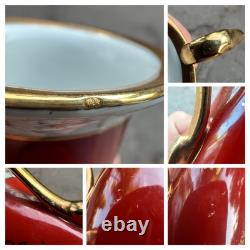 Vintage Coffee set for 6 persons, GDR production, Eisenberg Special Porcelain