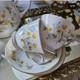 Vintage Colclough Bone China Made In England Coffee Set Trio For 2 Person