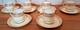 Vintage Copeland Spode Coffee Cups & Saucer Set, Circa 1900