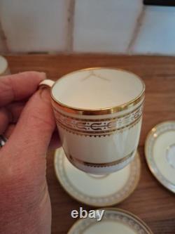 Vintage Copeland Spode Coffee Cups & Saucer set, circa 1900