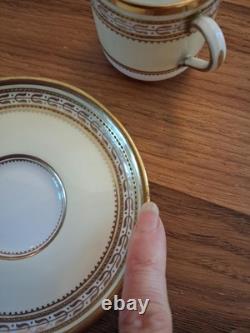 Vintage Copeland Spode Coffee Cups & Saucer set, circa 1900