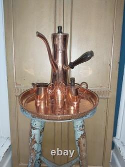 Vintage Copper Coffee/tea Set