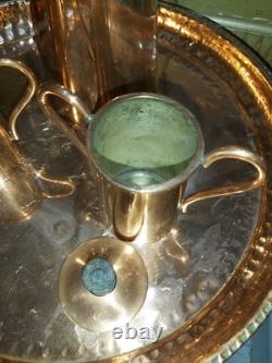 Vintage Copper Coffee/tea Set