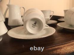 Vintage Crown Ming Fine China Tea & Coffee Service Hong Kong 1980s