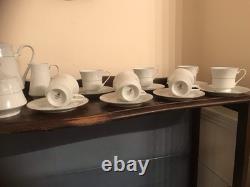 Vintage Crown Ming Fine China Tea & Coffee Service Hong Kong 1980s