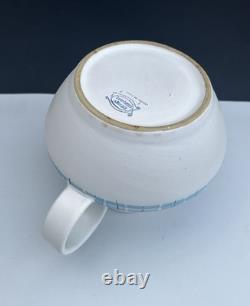 Vintage Denby Burlington Blue Coffee Pot Set 1950s Designed A Colledge RARE Vintage Denby Burlington Blue Coffee Pot Set 1950s Designed A Colledge RARE