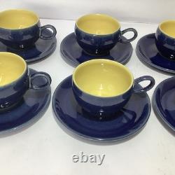 Vintage Denby Cottage Blue Stoneware Tea Set- Coffee Pot / Tea Pot 30+ items