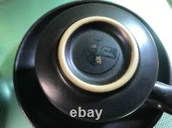 Vintage Denby Tea Set Coffee Set Arabesque Pamberton Ceramic 12 pieces 70