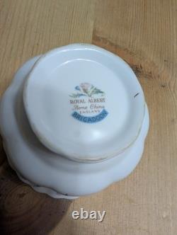 Vintage English Bone China Tea Set Mix Royal Albert Brigadoon & Paragon Cherwell