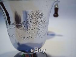Vintage Farberware Antique Stainless Steel Coffee/Tea Percolator Set