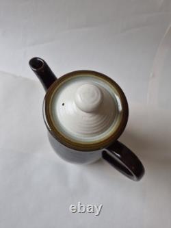 Vintage Franciscan Chestnut Tea & Coffee Set Made in England Interpace c. 1980