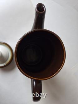 Vintage Franciscan Chestnut Tea & Coffee Set Made in England Interpace c. 1980