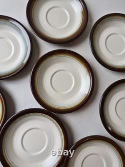 Vintage Franciscan Chestnut Tea & Coffee Set Made in England Interpace c. 1980