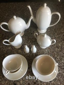 Vintage Franciscan Cream Merced China Tea & Coffee Set No Chips No Crazing