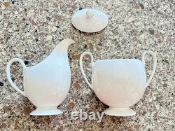 Vintage Franciscan Cream Merced China Tea & Coffee Set No Chips No Crazing