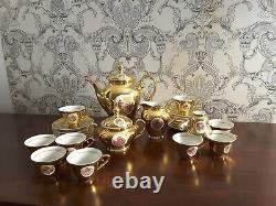 Vintage French Style Gold Coffee Set