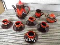 Vintage French Vallauris Coffee Set