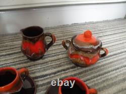 Vintage French Vallauris Coffee Set