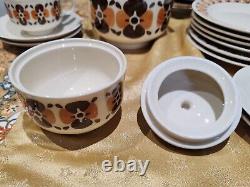 Vintage GDR Colditz German Tea/Coffee Six Piece Set