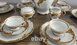 Vintage GORGEOUS Walbrzych 29 piece Demitasse Coffee Pot Set