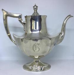 Vintage GORHAM Sterling Silver PLYMOUTH 5-Piece Tea Coffee Set 2441-2445
