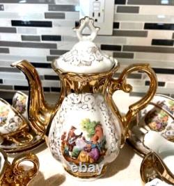 Vintage Gorgeous Bavaria Coffee Set, Made In Germany Madonna, Never Used Vintage Gorgeous Bavaria Coffee Set, Made In Germany Madonna, Never Used
