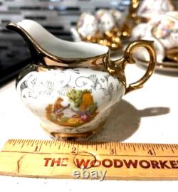 Vintage Gorgeous Bavaria Coffee Set, Made In Germany Madonna, Never Used