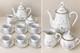 Vintage Haas & Czjzek Czechoslovakia Coffee Set 15 Pieces