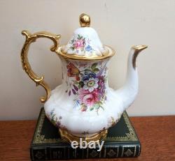 Vintage Hammersley Lady Patricia Coffee Pot, Hot Water Jug, Milk Jug Sugar bowl