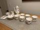 Vintage Hammersley Princess House Pink Rose Bone China Coffee Set 17 Pc England