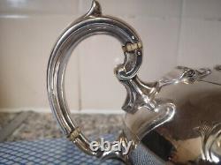 Vintage Heavily Silver Plated Teapot