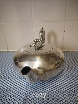 Vintage Heavily Silver Plated Teapot