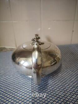 Vintage Heavily Silver Plated Teapot