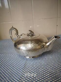 Vintage Heavily Silver Plated Teapot