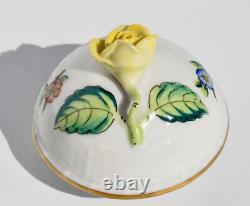 Vintage Herend ETON Coffee Set for 4 Coffee Pot, 4x Demitasse/Mocha Duos #711