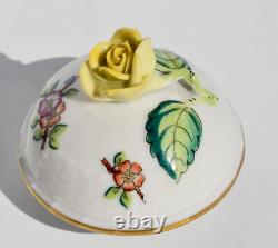 Vintage Herend ETON Coffee Set for 4 Coffee Pot, 4x Demitasse/Mocha Duos #711