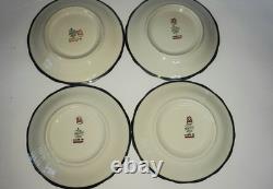 Vintage Hertel Jacob Silver Overlay Coffee/Tea Set