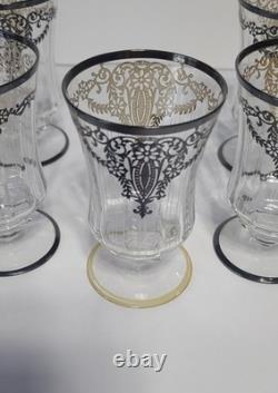 Vintage Hertel Jacob Silver Overlay Coffee/Tea Set