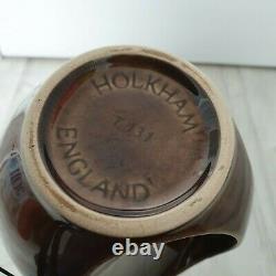 Vintage Holkham Pottery Coffee Set Owl Eyes 6 Mugs milk jug sugar bowl teapot