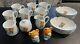 Vintage Honey Bear Farm Souvenirs 22 Pieces Dishes Cups Salt/pepper Coffee Set