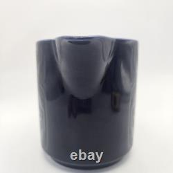 Vintage Hornsea Heirloom Midnight Blue Coffee Set John Clappison 7 Piece Rare