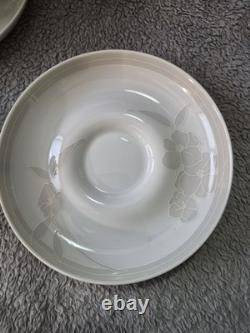 Vintage Hutschenreuther Kyoto Coffee Cup Saucer Set of 4 MINT Leonard Paris