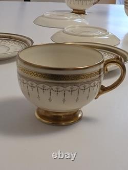 Vintage Jackson and Gosling Grosvenor Part Service Coffee Pot cups saucers 8369