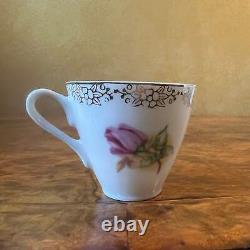 Vintage Japanese Floral Coffee Set