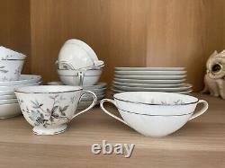 Vintage Japanese Noritake Fine Bone China Tea Coffee Cups & Saucers Set Lorene